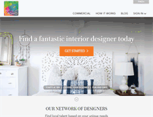 Tablet Screenshot of interiorcrowd.com